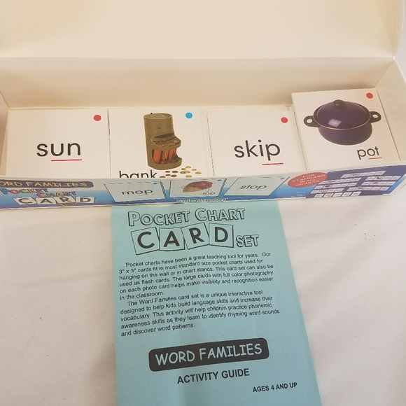 Other Preschoolers Homeschooling Pocket Chart Card Sets Poshmark